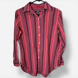 🌺Chaps Dusty Lane Striped Shirt